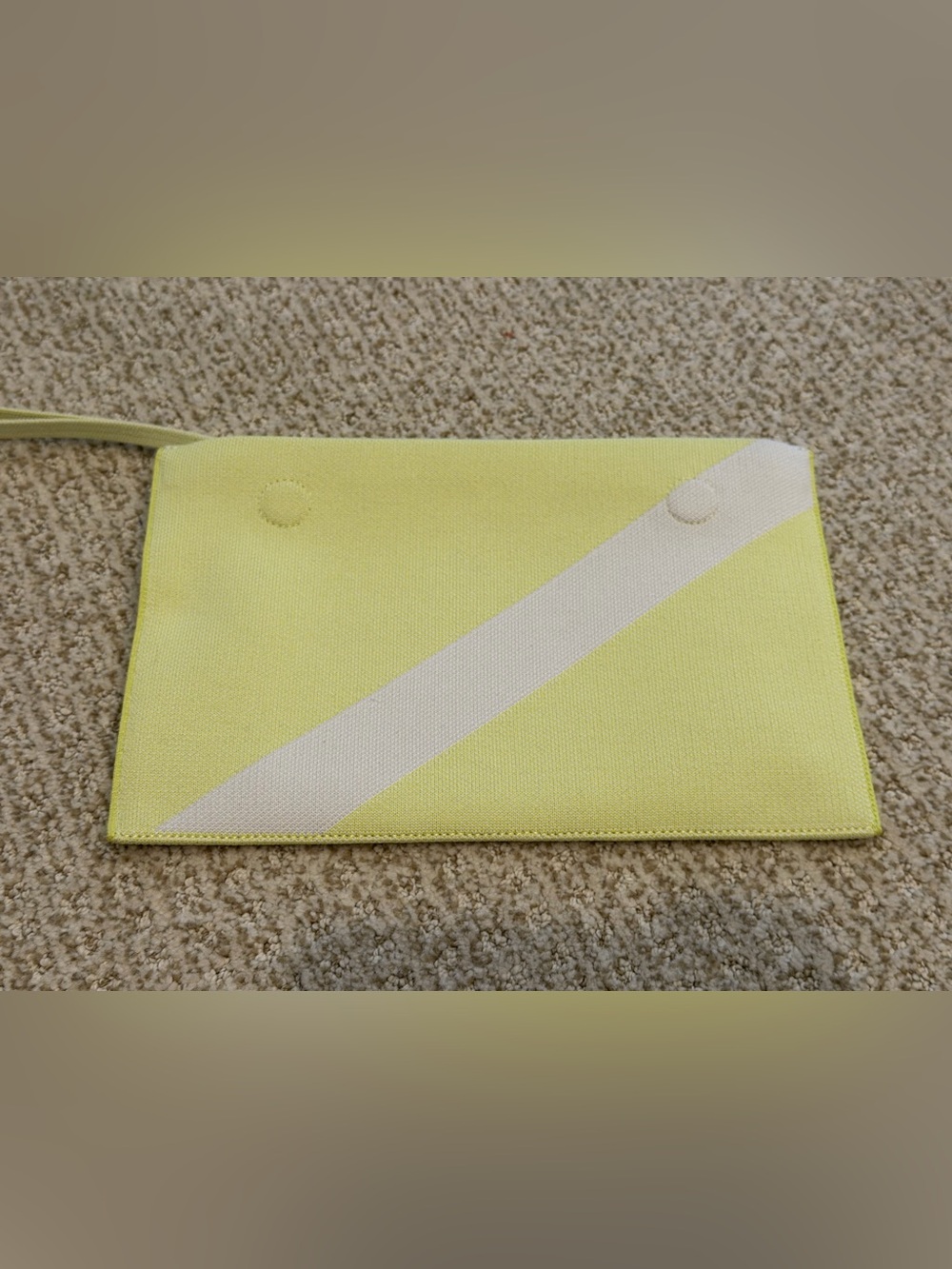 Rothy's Yellow Essential Pouch